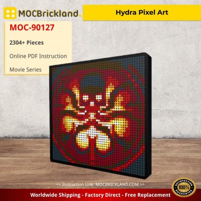 creator moc 90127 hydra pixel art mocbrickland 7892