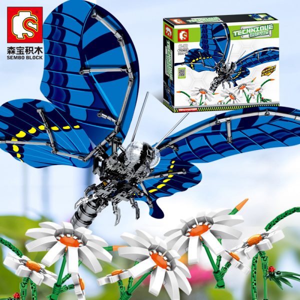 creator sembo 703601 swallowtail butterfly 4897