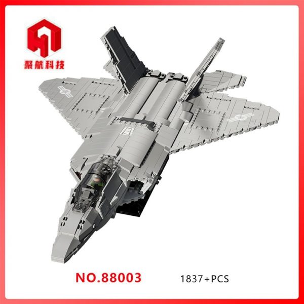 military juhang 88003 american raptor f 22 battle airplane 1223