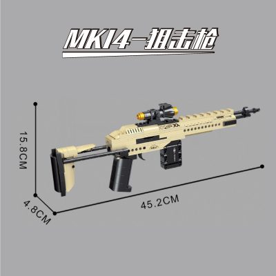 military lej 70003 mk14 enhanced combat rifle 6628