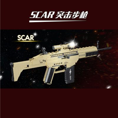 military lej 70004 scar assault rifle 4348
