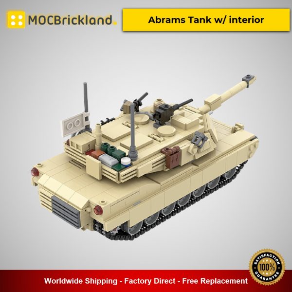 military moc 36237 m1a2 abrams tank w interior by topaces mocbrickland 4731