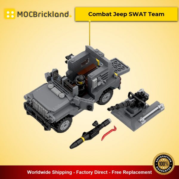 military moc 47231 combat jeep swat team by madmocs mocbrickland 7630