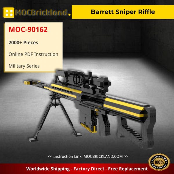 military moc 90162 barrett sniper riffle mocbrickland 5631