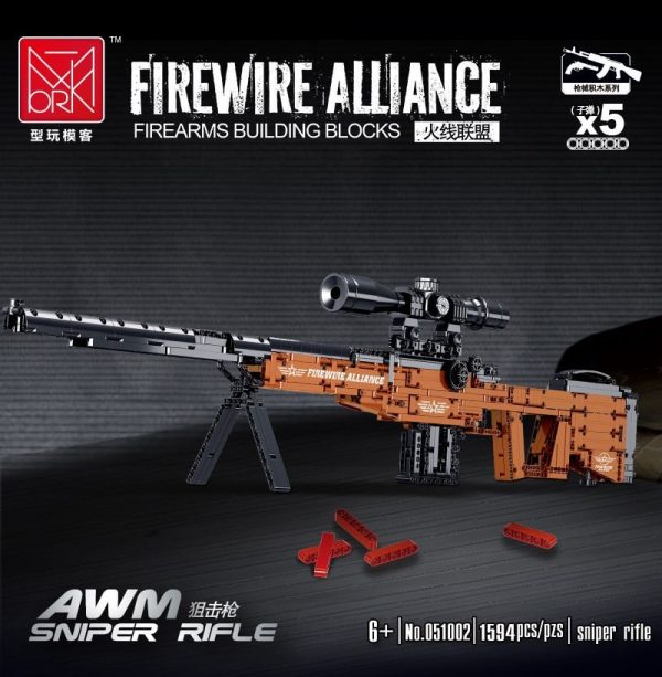 military mork 051002 firewire alliance awm sniper riffle 6243