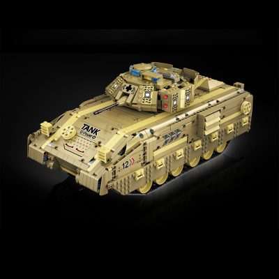 military moyu my86001 m2a2 tank with rc 1763 pieces 7720