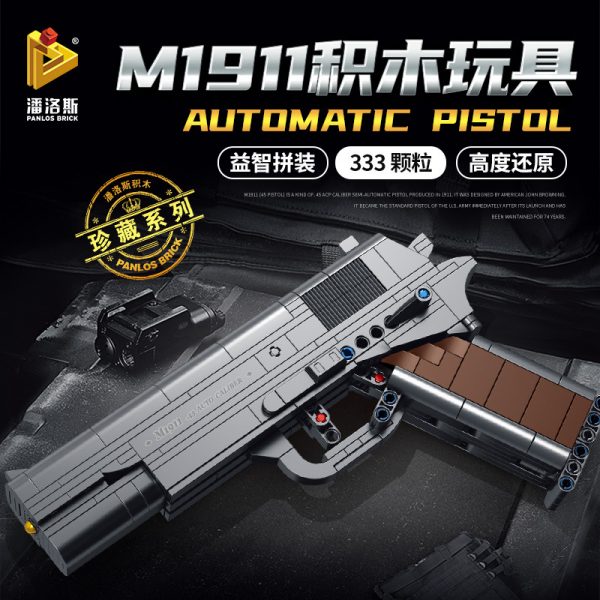 military panlos 670007 m1911 automatic pistol 7080