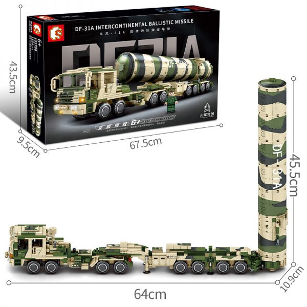 military sembo 105786 df 31a international ballistic missile 3499