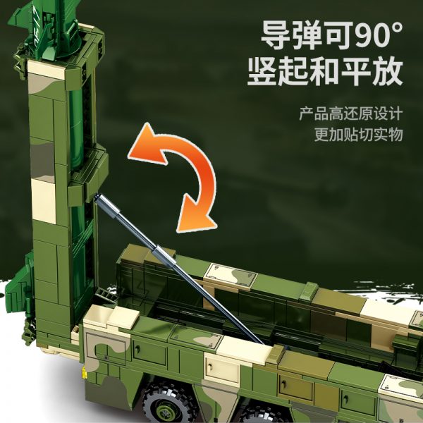military sembo 105801 dongfeng 17 hypersonic ballistic missile vehicle 8873