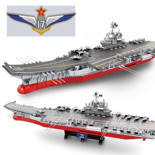 military sembo 202001 pla navy shandong 1350 military aircraft battleship 1354