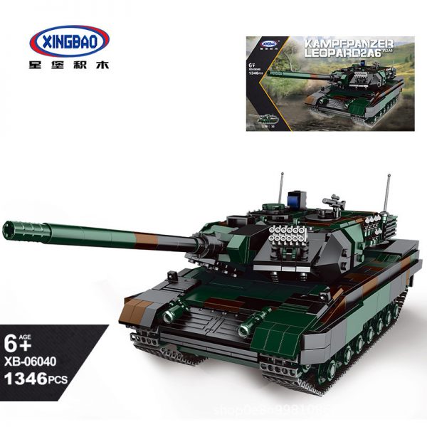military xingbao xb 06040 kampfpanzer leopard 2a6 main battle tank 130 7458