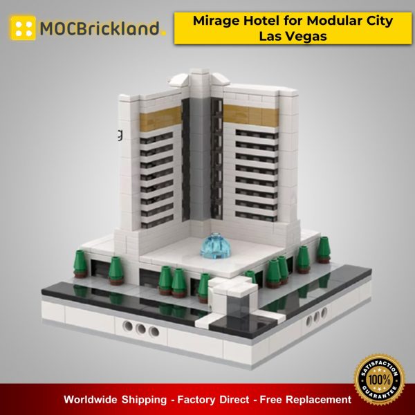 modular building moc 34566 mirage hotel for modular city las vegas by gabizon mocbrickland 7253