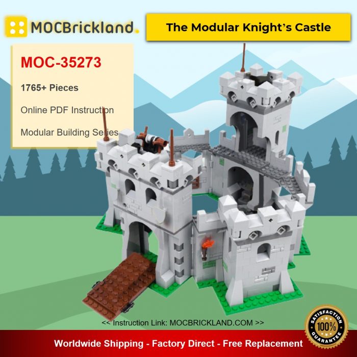 Modular Building MOC-35273 The Modular Knight’s Castle by klockizbroda MOCBRICKLAND