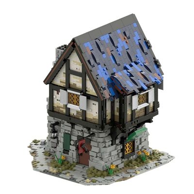 modular building moc 44070 the medieval smithy by povladimir mocbrickland 7251