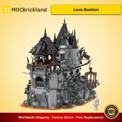 modular building moc 53816 lava bastion by mocscout mocbrickland 2924
