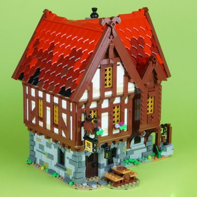 modular building moc 72838 medieval tavern by versteinert mocbrickland 3618