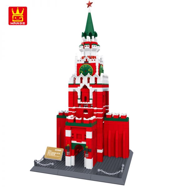 modular building wange 5219 clock tower of moscow kremlin russia 5505