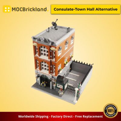 modular buildings moc 0201 consulate town hall alternative by brickcitydepot mocbrickland 5293