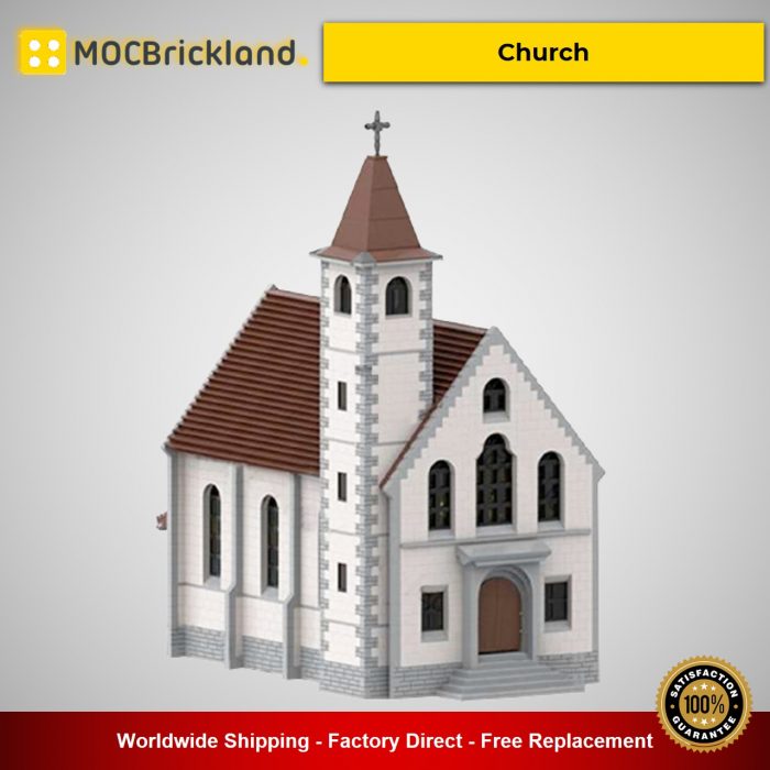 Modular Buildings MOC-34956 Church by jepaz MOCBRICKLAND