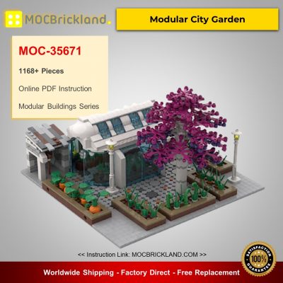 modular buildings moc 35671 modular city garden by gabizon mocbrickland 7426