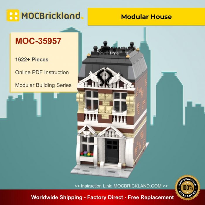 Modular Buildings MOC-35957 Modular House by gabizon MOCBRICKLAND