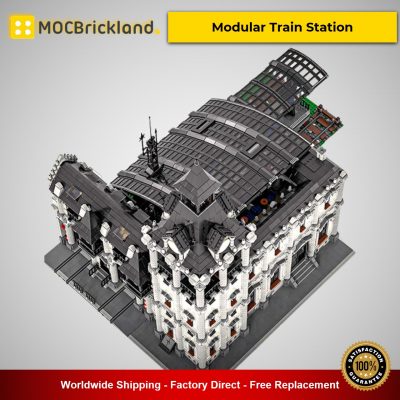modular buildings moc 37719 modular train station by dasfelixle mocbrickland 7196