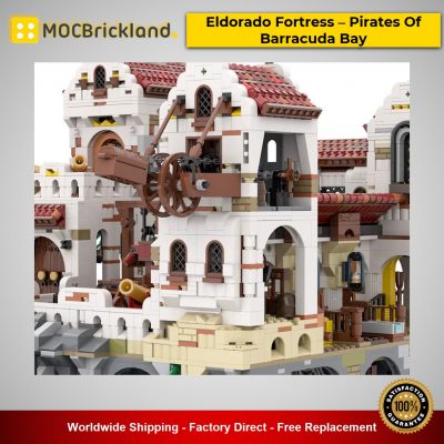 modular buildings moc 49155 eldorado fortress pirates of barracuda bay by zeradman mocbrickland 3717