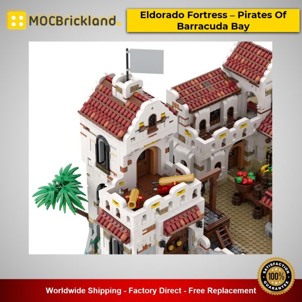 modular buildings moc 49155 eldorado fortress pirates of barracuda bay by zeradman mocbrickland 3863