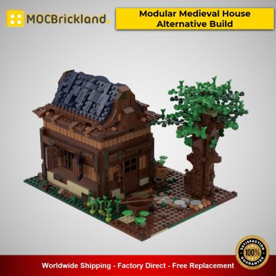 modular buildings moc 50031 21318 modular medieval house alternative build by gabizon mocbrickland 2449