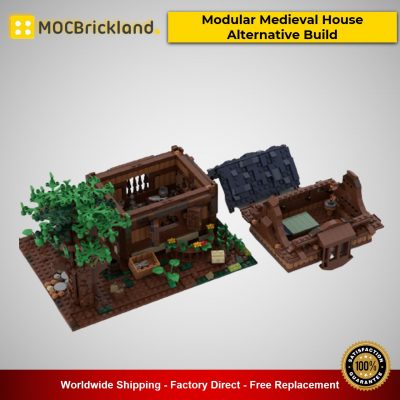 modular buildings moc 50031 21318 modular medieval house alternative build by gabizon mocbrickland 7996