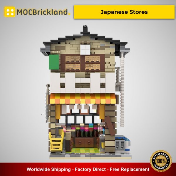 modular buildings moc 58773 japanese stores by povladimir mocbrickland 1260