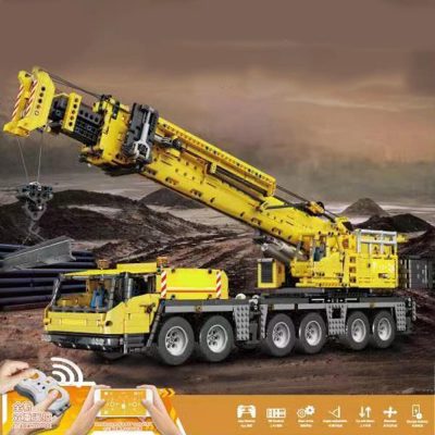 MOULD KING 17013H RC Yellow GMK Crane