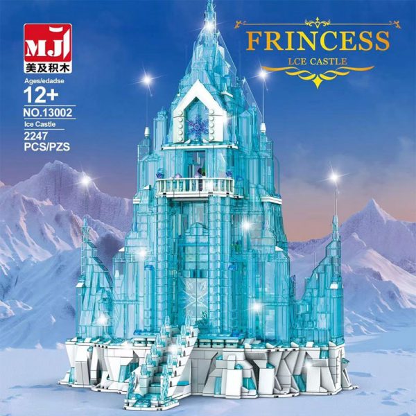 movie mj 13002 disney frozen ice castle 4345