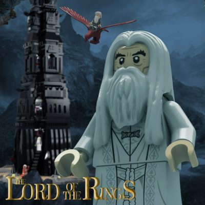 movie moc 33442 the lord of the rings oshankhtar tower of orthanc by legomocloc mocbrickland 4573