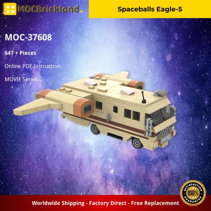 MOVIE MOC-37608 Spaceballs Eagle-5 MOCBRICKLAND
