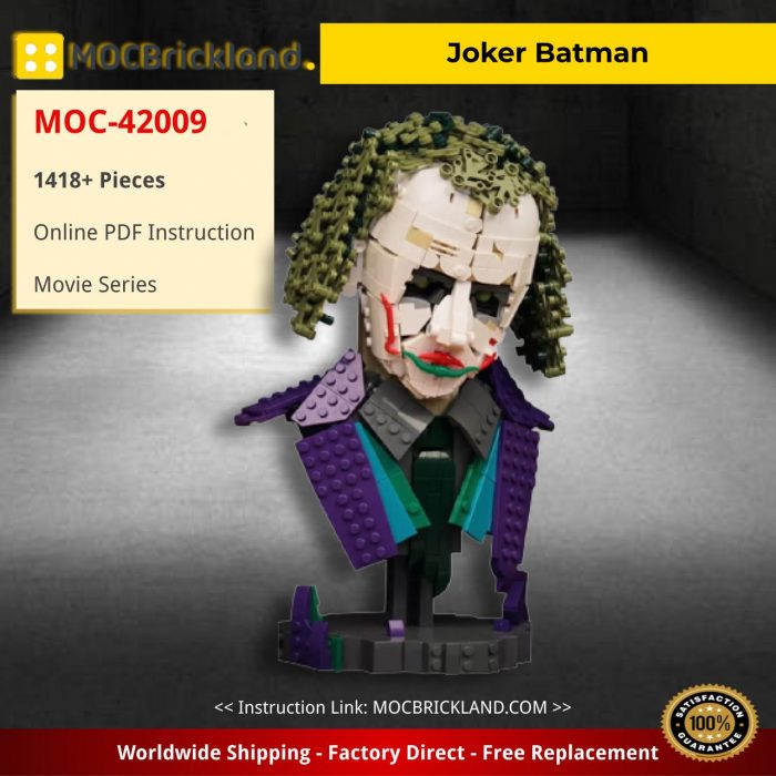 Movie MOC-42009 Joker Batman by Timofey_Tkachev MOCBRICKLAND