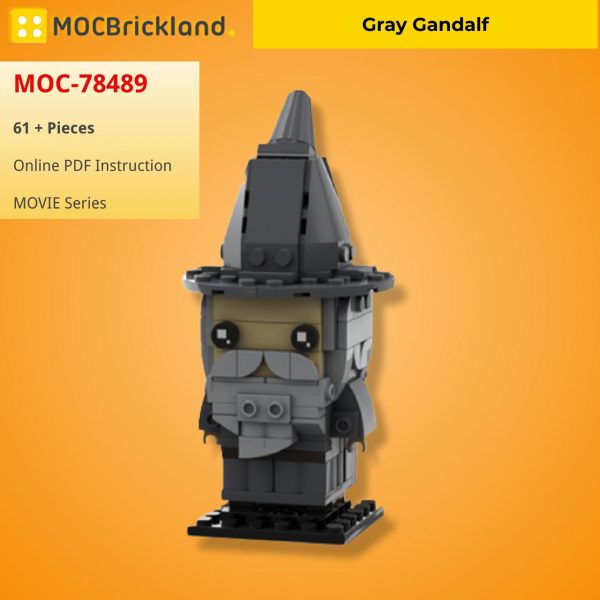 movie moc 78489 gray gandalf by smurfindamushroom mocbrickland 1284
