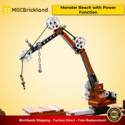 movie moc 90067 monster beach with power function mocbrickland 7575