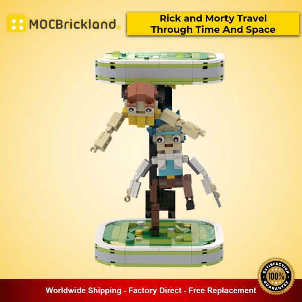 movie moc 90091 rick and morty travel through time and space mocbrickland 1596