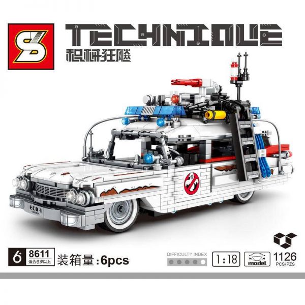 movie sy 8611 ghostbusters ecto 1 118 3254