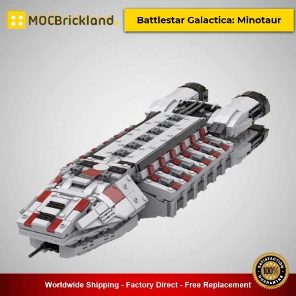 space moc 19273 battlestar galactica minotaur by ezraprice mocbrickland 7729