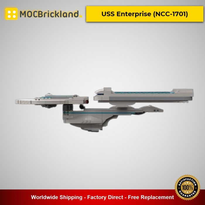 Space MOC-28267 U.S.S Enterprise NCC-1701-B Excelsior Class Refit – Star Trek Generations by StarTrekDesigns MOCBRICKLAND