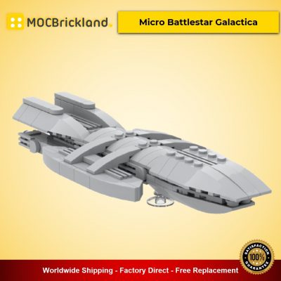 space moc 49804 micro battlestar galactica by neroz mocbrickland 5696