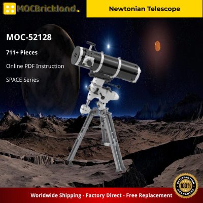 space moc 52128 newtonian telescope by guiguizmo mocbrickland 1044