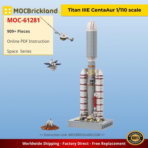 space moc 61281 titan iiie centaaur 1110 scale by thebrickfrontier mocbrickland 1011