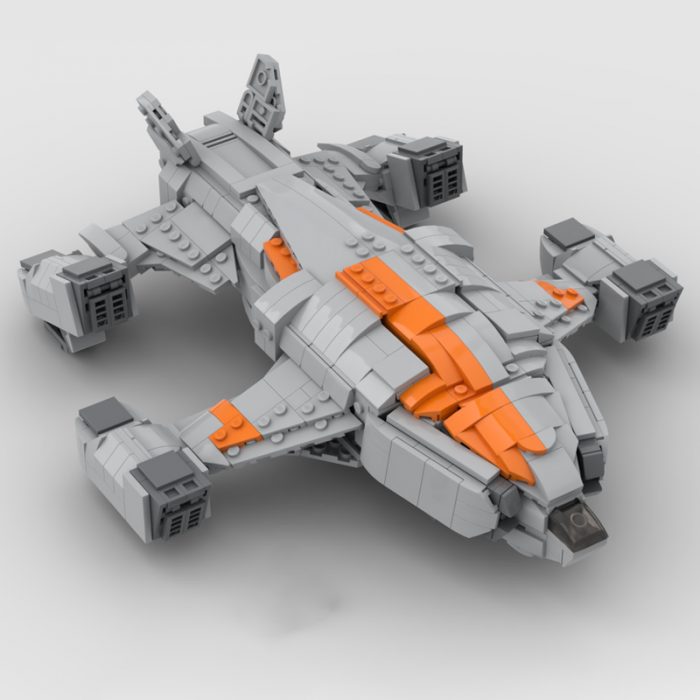 Space MOC-68713 Chieftain Elite Dangerous by TheRealBeef1213 MOCBRICKLAND