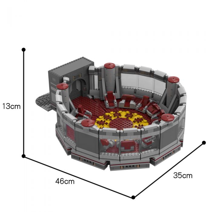 STAR WARS MOC-23852 J'hedeye High Council Chamber MOCBRICKLAND