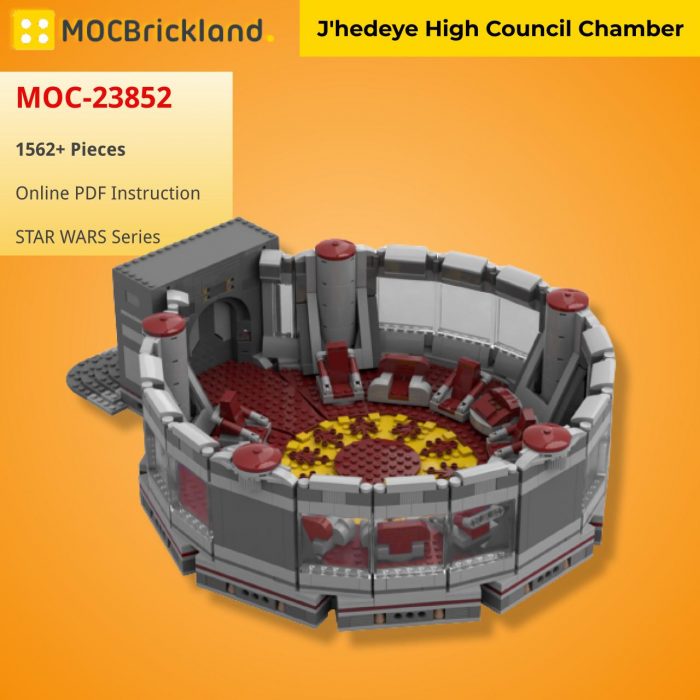 STAR WARS MOC-23852 J'hedeye High Council Chamber MOCBRICKLAND