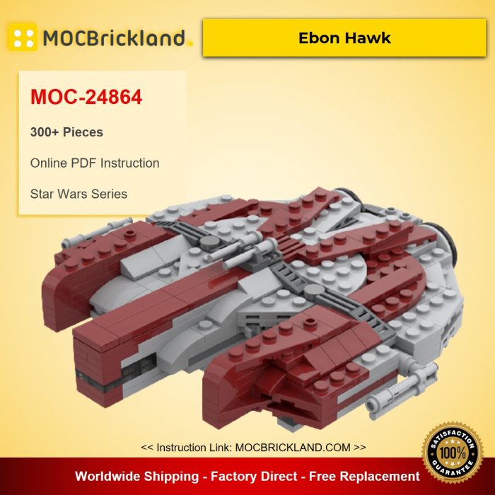 Star Wars MOC-24864 Ebon Hawk by Brix23 MOCBRICKLAND