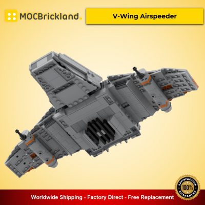 star wars moc 35204 v wing airspeeder by legojlenny mocbrickland 4517
